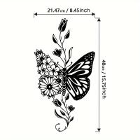 Arte De Mariposa De Hierro Para Pared Grande Decoración Exterior Para Porche Decoración Colgante Para Sala De Estar Y Hogar Moderna - details 0