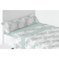 Juego de Sabanas Pirineo Borneo. Tejido Térmico. Juego de Sábanas Térmicas. Ropa de Cama de 3 Piezas 100% Poliéster. Juego de Sábanas Low Cost para Cama de 90, 105, 135 y 150 cm. Ropa de Cama Invierno Color a Escoger - details 2