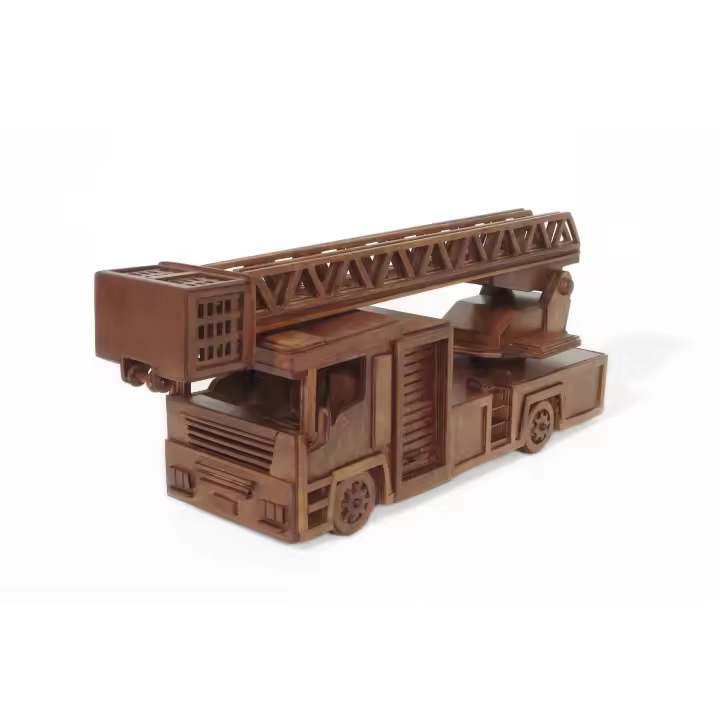 Kit de construcción de madera "Camión de bomberos" marca Keranova - 1