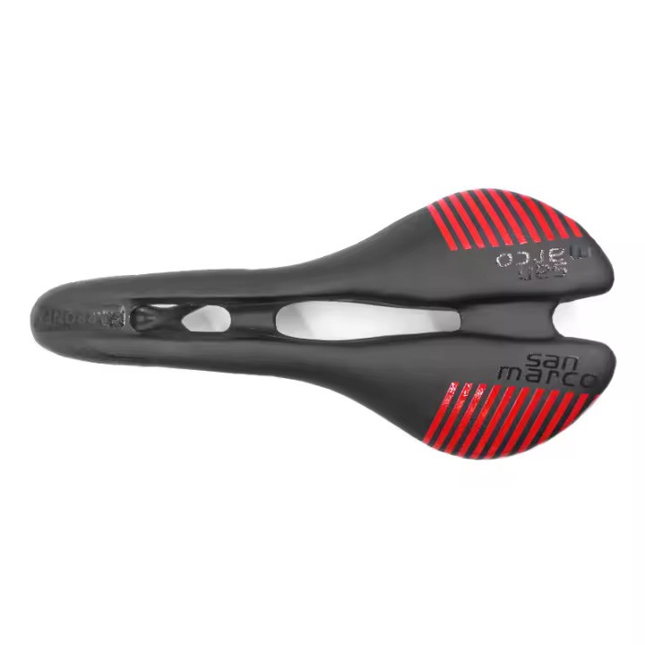 Sillín De Bicicleta De Carbono San Marco Aspider Para Ciclismo De Ciudades Competición Montaña Veloce Sillín De Carreras Para Hombres Y Mujeres Con Herrajes De Carbono - 1