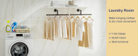 FANHAO Rack de ropa de tuberindustria