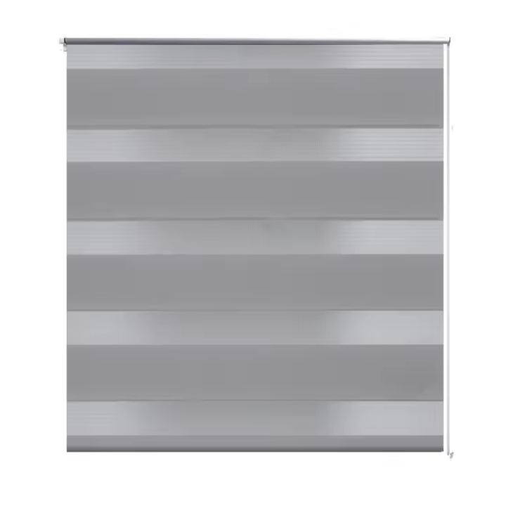 vidaXL Persiana Cebra 40 x 100 cm Gris - 1