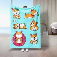 Manta De Flannel Con Estampado De Corazón Super Suave Y Cómoda Para Todas Las Estaciones Manta De Viaje Para Cama Sofa Camping - details 20