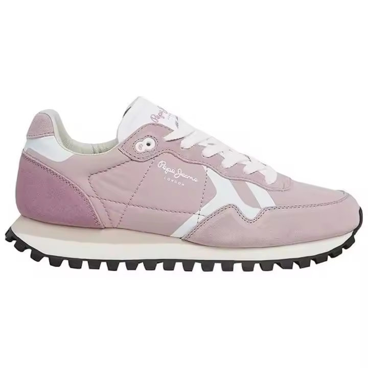 Pepe Jeans Zapatillas Brit-on Print Rosa - 1