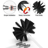 Kit De Limpieza Para Campana Flexible Con Cepillo Y Varillas De Limpieza De Soot Herramienta De Limpieza De Níquel Kit De Limpieza De Campana - details 5
