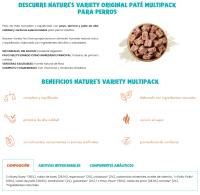 Nature´S Variety Original Paté Multipack Perros Medium/Maxi - 4 X 300 Gr - details 0