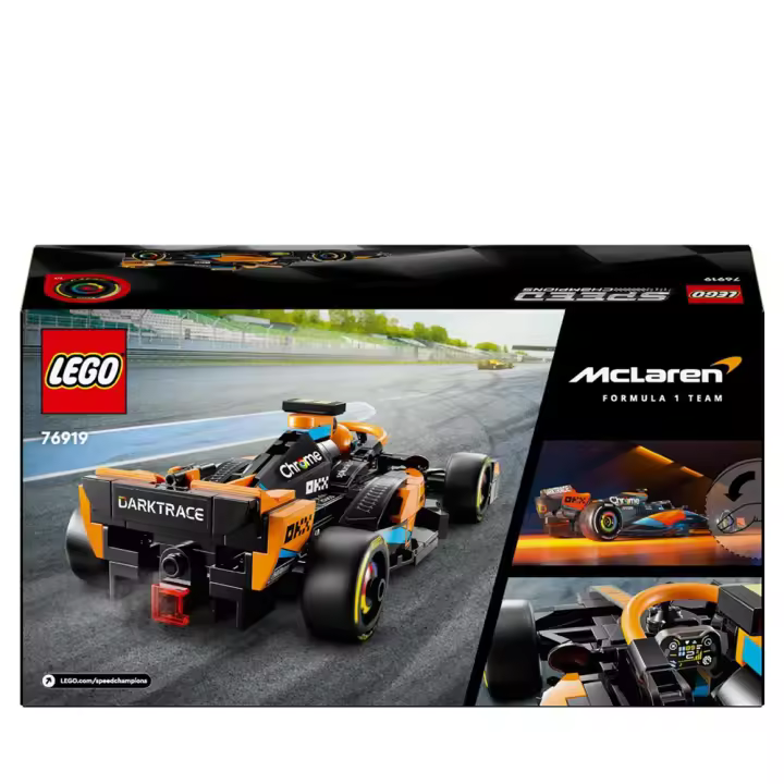 Juego de construccion coche Mclaren Formula 1 Team Speed Champions (LEGO 76919) - 1