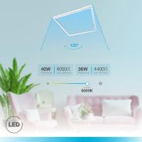Marco Luminoso Empotrable LED RETETA GSC Evolution 60x60 40W Luz Blanca 6000K 4400 Lúmenes - Eficiente Energéticamente - details 4