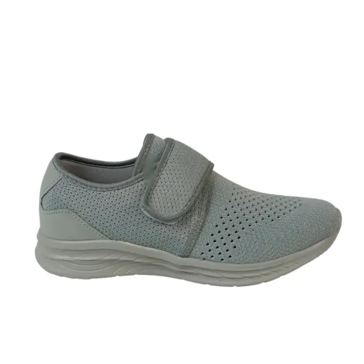ZAPATILLAS SIN CORDONES MUJER NICOBOCO MANOLA GRIS - 1