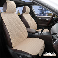 Funda De Asiento De Coche Universal De Lino Cómoda Y Transpirable Protector Mat Para Todas Las Estaciones Accesorios De Interior Del Auto - details 1