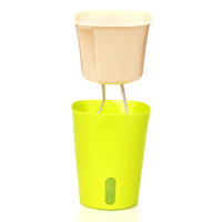 Maceta Automática De Riego Para Plantas 1PC Plástico Decoración Para Hogar Y Jardín Irrigación Inalámbrica Para Flores Internas - details 1