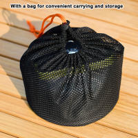 Kettle De Camping Portátil Exterior Antideslizante De Aluminio Ligero Con Manija Antisalpicaduras Para Picnic Y Cocina - details 5