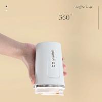 Taza Térmica De Acero Inoxidable 380/510ML Para Café Y Agua Sellproof Viajera Ecológica De Gran Capacidad Con Aislamiento Térmico De 6-12 Horas - details 2