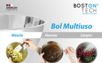 Boston Tech Báscula de Cocina Digital HK110 | Alta Precisión | Acero Inoxidable | Pantalla LCD | Función Tara - details 2