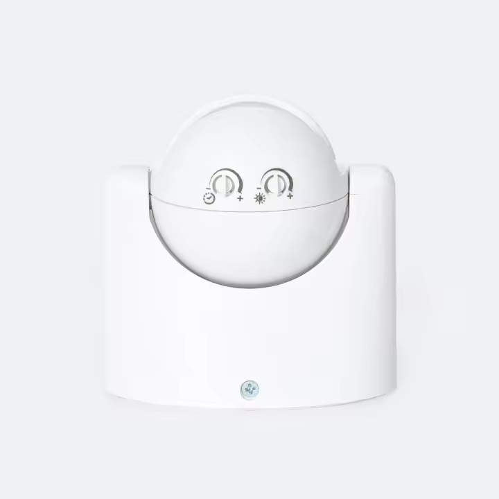 Ledkia Sensor de Movimiento PIR 180º Design Blanco - 1
