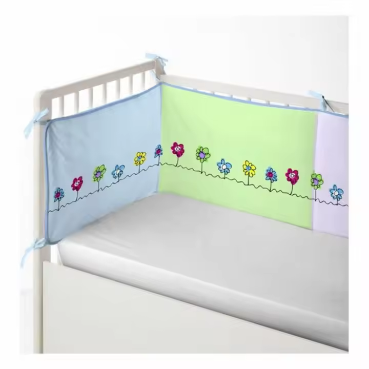 Protector de Cuna Cool Kids Patch Garden (60 x 60 x 60 + 40 cm) - 1