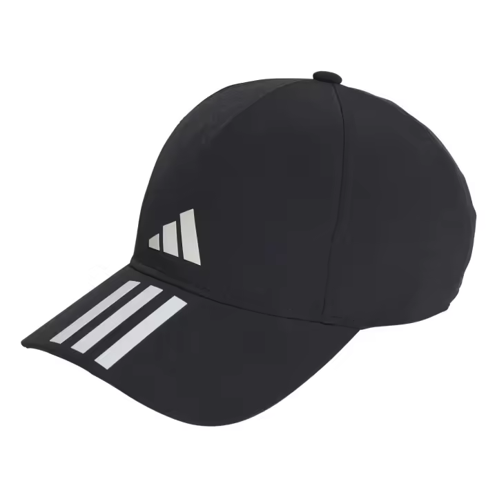 Adidas - Gorra Baseball Aeroready 3S, Hombre, Negro - 1