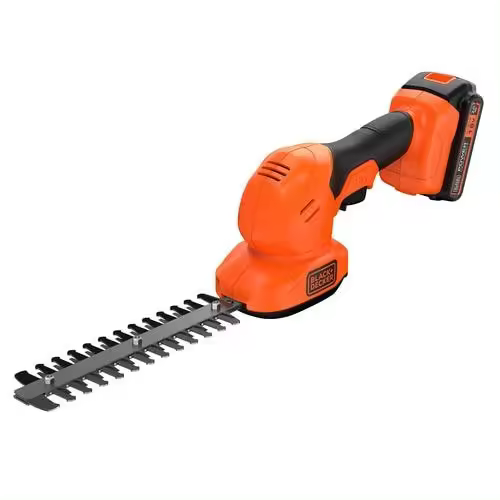 Black & Decker Kit Tijera Cortacésped + Arreglasetos 18V 2Ah Litio BCSS18D1-QW - 1