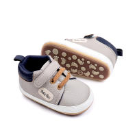 Zapatos De Bebé Para Niño Nuevos Casuales En Cuero PU Antideslizantes Tenis Infantiles Primera Andaduras Cristening Cierre De Correas - details 14