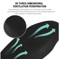 Cubierta De Asiento Para Motocicleta Verano Protección Solar Y Calor Malla De Hidrato De Azúcar 3D Transpirable Cubierta De Pedal Moto - details 4