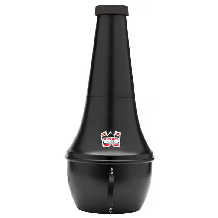 Sordina Tuba Denis Wick (5519) Practice (Negra) Amortigua el Sonido 73.99 × 32 × 32 cm Peso:2,2 Kg. - 1