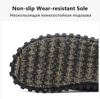 Zapatillas De Lona Para Hombre Verano Sandalias Casuales De Tela Para Interiores Y Exteriores Antideslizantes Cómodas Para El Hogar Y Paseos - details 7