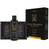 BEOX Royal gold 24k kit de alisamiento queratina brasileira - details 0