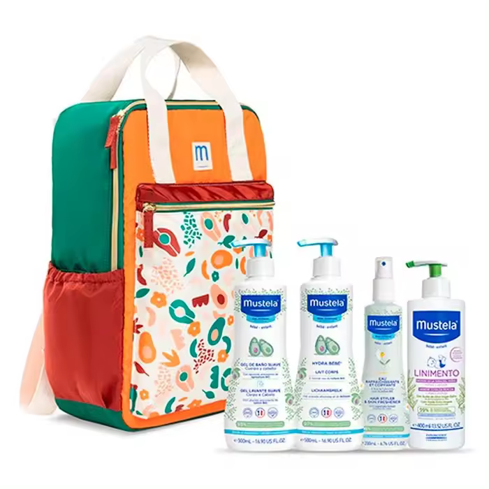 MUSTELA MOCHILA FAMILY ADVENTURES TERRACOTA - 1