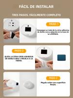 Lámpara Nocturna LED Con Sensor De Movimiento Sensor Digital Y Adhesión Magnética Sin Cable Protección Ocular Para El Uso En Emergencias - details 10