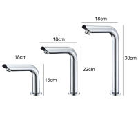 Grifo De Baño Sensor ELLEN ELS8870 Cromado Montado En Plataforma Automático Mezclador De Agua Alto Grifo De Fregadero - details 2