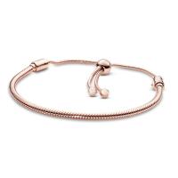 Pulsera de Cadena de serpiente para Mujer en pulsera cúbica con Cierres deslizante - details 2