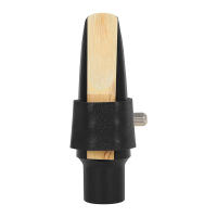 Juego De Accesorios Para Saxofón Tenor ND218: Boquilla + Sombrero + Clip + Regleta + Faja Dental ABS Brillante Magnético Negro Para Instrumentos De Viento - details 5