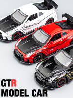 Modelo De Coche De Escala 1:24 God of War GTR De Aluminio Con Iluminación Suave Y Efecto De Sonido Simulado Resistente a Colisiones Y Caídas Para Jóvenes Y Adultos - details 0