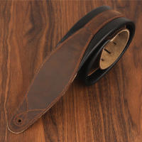 Correa De Guitarra Gearlly Para Electrónica Y Bass Piel Superior Con Espuma Ajustable Correa De Música De 8cm X 108-142cm - details 0