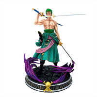 Figura De Acción Anime Roronoa Zoro Con Tres Espadas 20cm Estatua De Manga Colección Modelo Juguete Para Niños - details 9