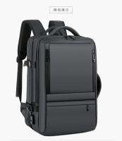 Bolsa para portátil de 17 pulgadas para hombre, mochila Extensible de viaje de negocios con puerto de carga USB y diseño impermeable de gran capacidad, 36-55L - details 16