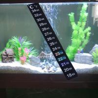 Termómetro Digital Para Acuario Adhesivo Dual Escala C/F Medidor De Temperatura Para Tanque De Peces Herramienta De Medición - details 5