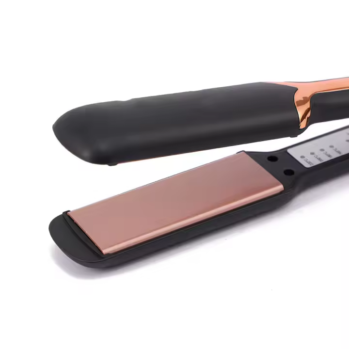 Placa iónica de Cerámica infrarroja con el aire acondicionado, tecnología de vibración, control de tempo LCD, Voltaje dual, Peinado Antifrizz para todo type de Cabello. - 1