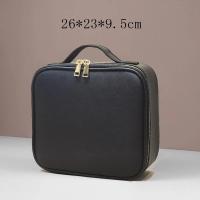 Nueva Bolsa De Maquillaje Para Mujer De Cuero PU Impermeable Gran Capacidad De Almacenamiento Estuche De Viaje Para Cosméticos - details 12