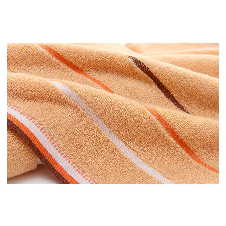 Toalla De Rostro De Algodón 100% Con Alta Absorción Y Sin Pelusa Para Uso Diario En Casa Técnica Tejida Estilo Rectangular - 1