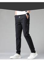 Pantalones Casuales Para Hombre FGKKS 2024 Color Sólido Diseño De Moda Slim Calidad Superior Pantalones De Calle Popular Para Exterior - details 5
