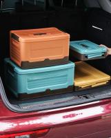 Caja De Almacenamiento Grande Con Tapa Para Exteriores Y Camping Plegable Plástico Organizador De Suministros Para El Hogar Y Coche - details 8