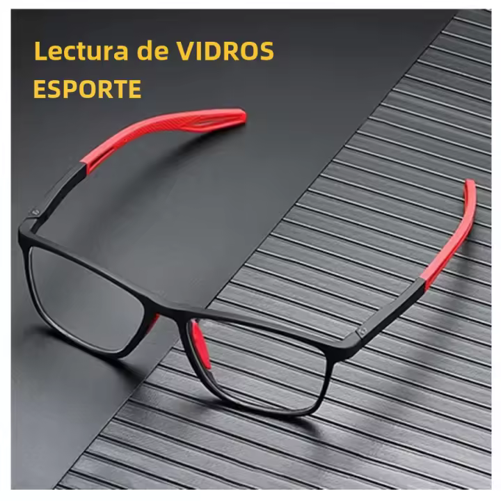 Gafas De Lectura Ultraligera Anti-Luz Azul TR90 Deportiva Para Hombres Y Mujeres Con Miopía Lejana Ópticas Diopters Hasta +4.0 - 1