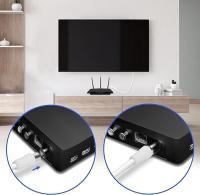 Cable Antena TV Full HD Blanco Aigostar - details 1