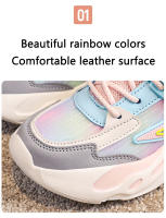 Zapatos De Moda Para Niñas Tenis Deportivos Transpirables Para Escuela Y Verano Suela De EVA Talla True Fit Material De Suela PU - details 2