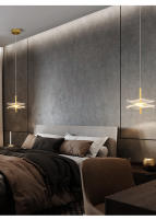 Lámpara Colgante Nórdica LED Para Iluminación Interior Decoración De Hogar Comedor Sala De Estar Escaleras Material Acryl Y Hierro Fuente De Luz LED - details 16