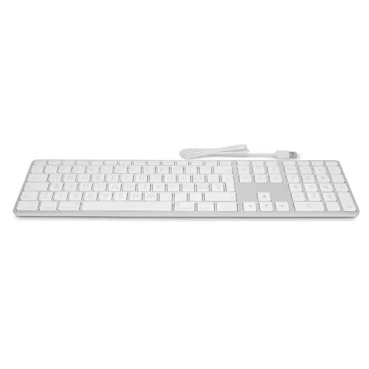 Teclado Numérico USB-C Lmp 106 Teclas con Cubierta Superior de Aluminio - Español - 1