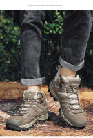 Nuevos Zapatos De Senderismo Para Mujer Y Hombre Botas De Treking Al Aire Libre Deportivas De Escalada Y Camping No Esmeriladas Impermeables Para Caminar Y Correr Entrenadores Y Zapatillas - details 8