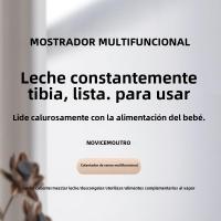 Calentador De Leche Automático Para Bebé Termómetro De Botella De Leche Calentador Y Desinfectador De Botellas De Leche Material P.P. Recargable EU/US Plug - details 3