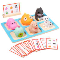 Juego De Tablero Educativo Montessori Para Niños Desarrollo Lógico Y Espacial Juguete Sensorial Para Aprendizaje Práctico Edad 3-6 - details 1